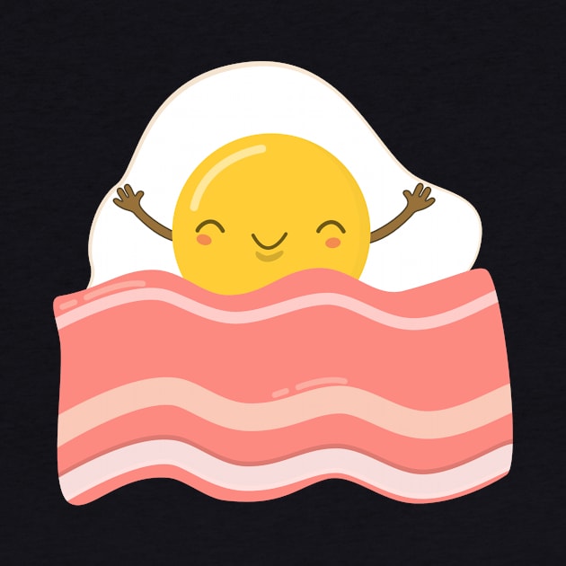 Kawaii Eggs and Bacon by happinessinatee